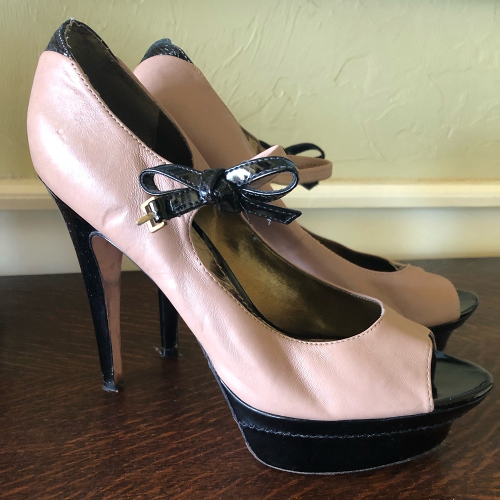 Sam Edelman peep toe heels